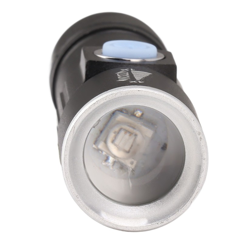 UV Flashlight USB 395nm LED Ultraviolet Black Light Detector for