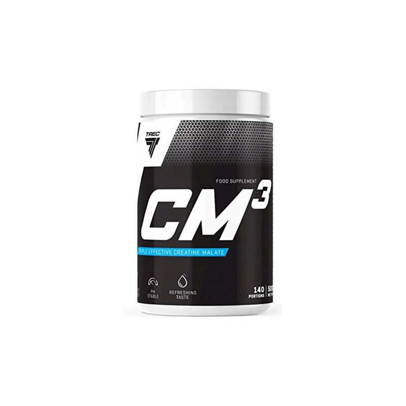 TREC Nutrition CM3 Tri-Creatine Malate Powder 500g - Pink Grapefruit