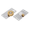 2 Sets Sliding Door Roller Brass Stainless Steel Pulley for