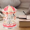 Novelty LED Merry GO Round Music Box Carousel Musical Box