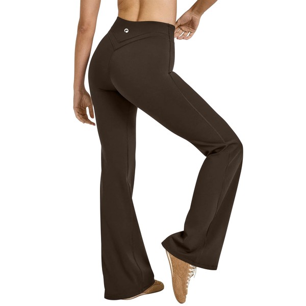 OQQ Yoga Pants Women High Waist Casual Soft Crossover Straight