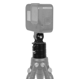 CS PRIORITY Schnellspann-Stativhalterung, drei Kartenschlitz-Halterung, Adapter, 360 Grad drehbar, drehbare Einbeinstativhalterungen, kompatibel mit Hero 13 12 Action-Kamera (Typ B)