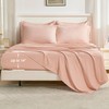 Andency Pink Queen Size Comforter Set with Sheets - 7