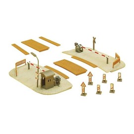 Faller 222173 Gate Level Crossing with Gatekeepers Shack Era II