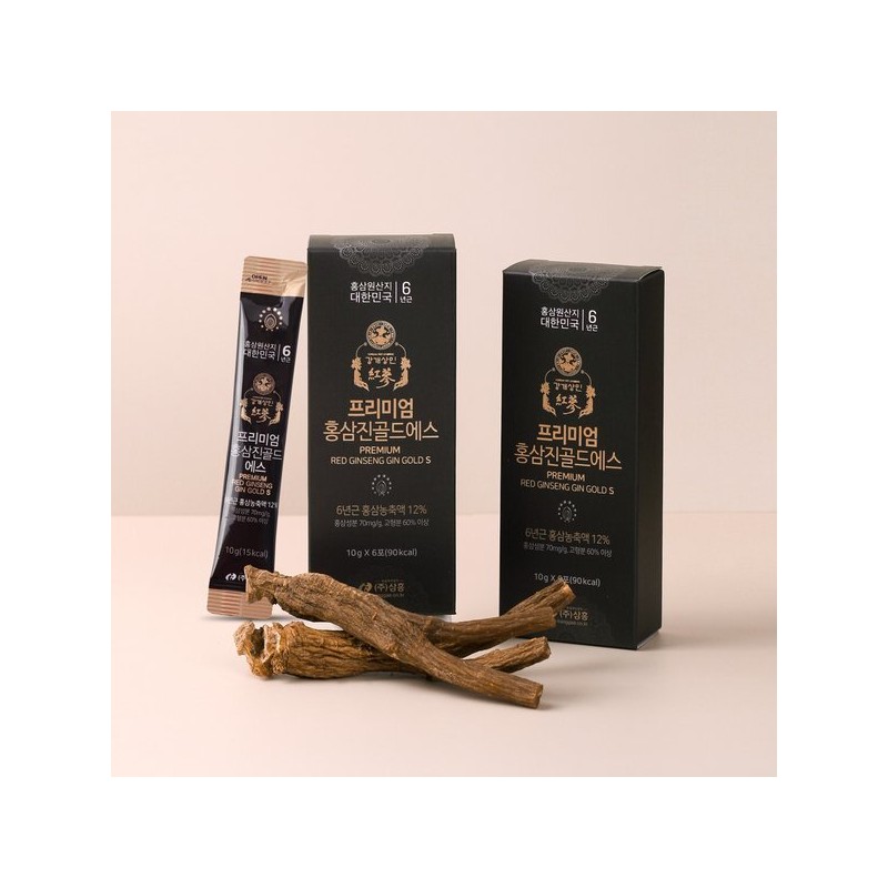 Ganggaesangin 프리미엄홍삼진골드에스 (10gx36포) Premium Red Ginseng Gold S (10gx36 sachets)