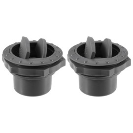 ACROPIX 70mm OD A/C Air Conditioning Outlet Vent Universal for RV Car Bus Yacht Coach Gray - Pack of 2
