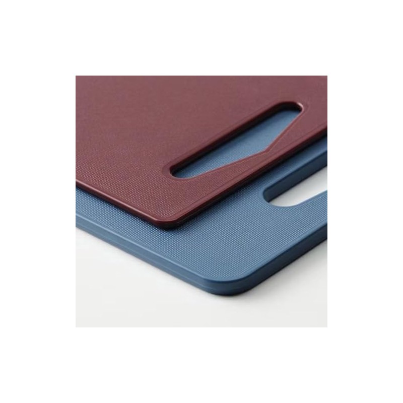 BERGTUNGA Beritunga Cutting Board Set of 2 - Dark Blue/Red