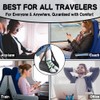 Airplane Foot Hammock Travel Essentials - Foot Rest Under Desk