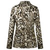 MINTLIMIT Women's Animal Printed Blazers Open Front 3/4 Sleeve Blazer