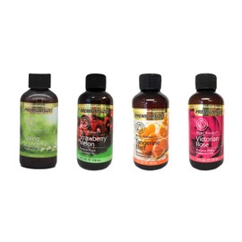 Fragrance oil per 4 Bottles