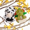 Idena 40368 Mini Plush Cow in Egg, Approx. 13 cm,