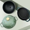 Flavehc Cast Iron Bread Oven With Cloche Lid for Baking