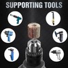 Flap Sander Set 80 Grit Flap Grinder Sanding Attachment for