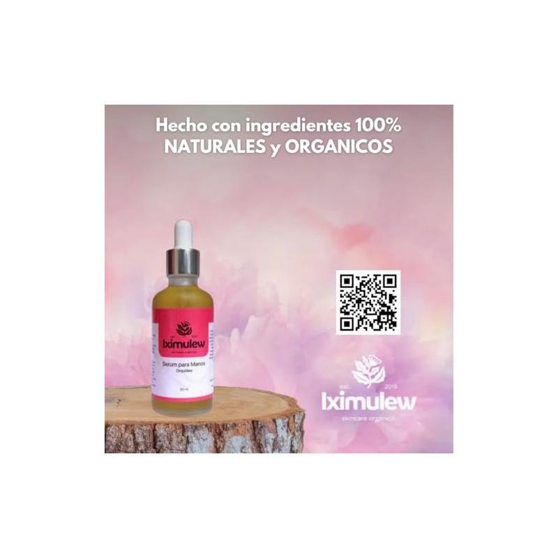 Serum para Manos Iximulew para Prevenir el Envejecimiento y Aumentar