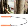 Pocket Chainsaw, 24 Inch Long Compact Portable Outdoor Survival Gear