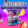 G Fuel Miami Nights Energy Drink Powder, Pre Workout Caffeine
