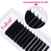 Fadlash Easy Fan Eyelash Extensions, Volume Technique Eyelashes, 0.05 mm