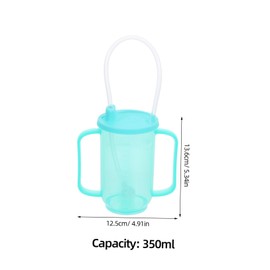 OHPHCALL Elder Care Water Cup Scale Sippy Cup for Elderly for Dysphagia Bedridden Patients Material