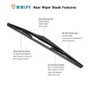 ORRIFY Rear Wiper Blade Arm Set for Mazda CX-5 CX5