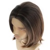 Beweig Mens Mixed Brown Wig Short Layered Natural Synthetic Halloween