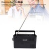 Dpofirs Retro AM FM SW Portable Radio with Bluetooth Speaker,USB