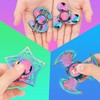 Rainbow Fidget Spinner Metal, Finger Hand Spinner for Kids Adults,