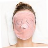 Vaguelly Womens Facial Steamer Towel Soft Coral Fleece Mask Towel