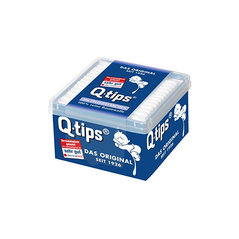 Q-Tips Care Sticks / Cotton Buds Pack of 3 x