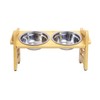 Cat Bowls Elevated Dog Bowls with Stand Adjustable Raised Dog