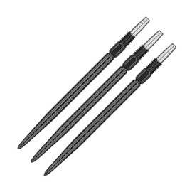 Target Darts Swiss Point Dart Tips, RVE (Pack of 3) 35 mm - Black, Interchangeable Dart Tips, Swiss Storm Tips, Professional Dart Accessories
