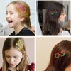 14-Piece Fruit Shaped Hair Clips and Snap Hair Accessories, Multicoloured