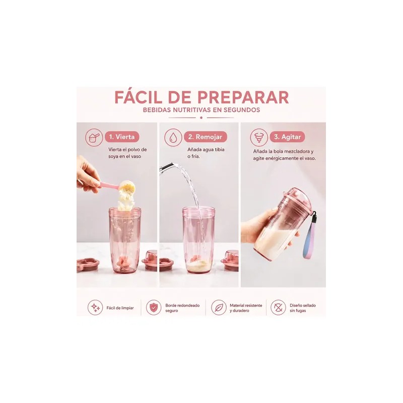 Proteina Shaker Gym Mezcladora Productos Deportivos 400ml Awvuq Material De