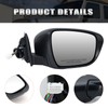 VANLOGY Right Passenger Side Mirror Compatible with Nissan Rogue 2014-2020