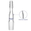 Labasics Glass Straight Inlet Adapter with 14/20 Male Glass Joint