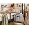 Bedside Hanging Storage Rack for Dorm & Bedroom - Space-Saving
