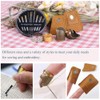 8 Pcs Thimble + 30 Pcs Sewing Needles, Finger Protector