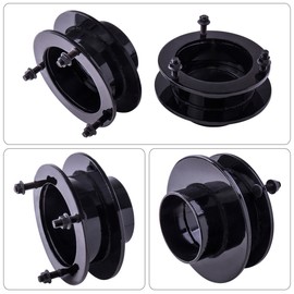 AJP Distributors For Dodge Ram 1500 Mega Cab 2500 3500 4X4 4WD Off Road Front 2" 2 Inch Leveling Lift Kit Heavyduty Upgrade Black