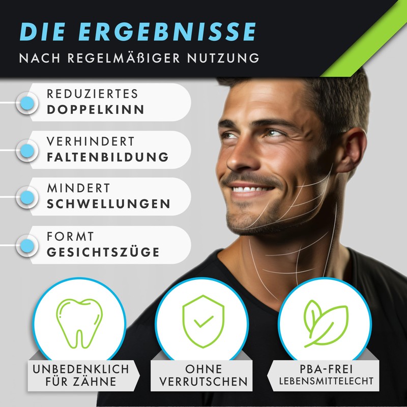 Jaw Trainer Set 2.0 Jawliner - Define Jaw Line with