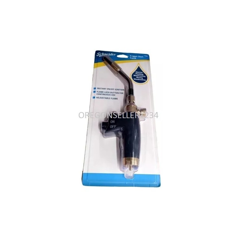 SCHNEIDER Map Gas Propane Torch Head Trigger Start Welding Brazing