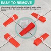 600 pcs Tile Spacer Clips，Tile Leveling System 2mm Tile leveller