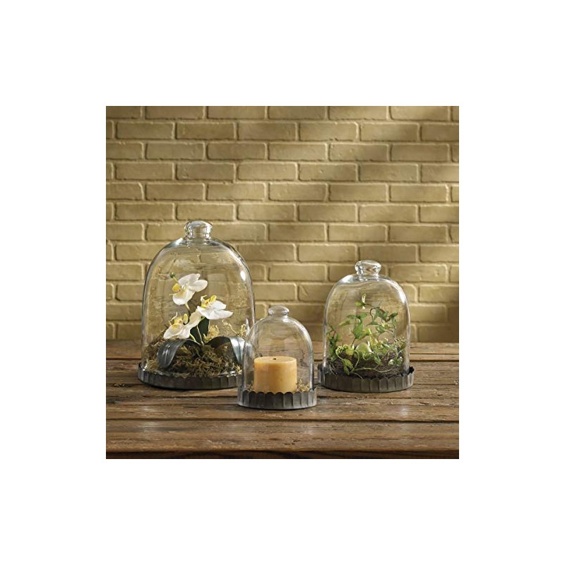 Park Designs Glass Bell Cloche - 9.5" H