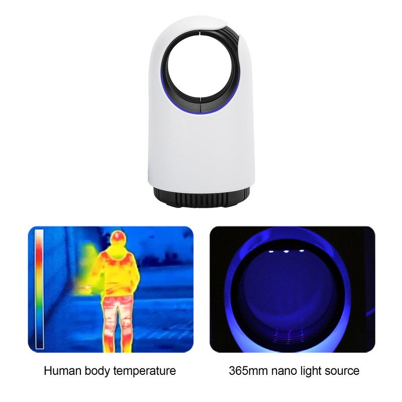Mosquito Repeller MultiFunctional LED UV Light Silent Home Mosquito Repellent