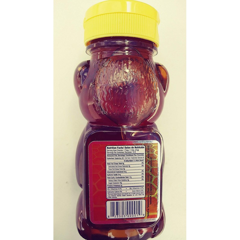 Yummmy Raw Honey 8 Oz, Kosher Certified, Local From South