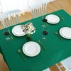 FOLINS&HOME Green Rectangle Tablecloth Wrinkle Free Waterproof Polyester Table Cloths,