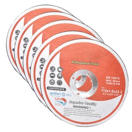 WFLNHB 100 Pack 4-1/2 Inch Cut Off Wheels for Metal and Stainless Steel Cutting Discs for Angle Grinders 4.5 x .040 x 7/8 Inch