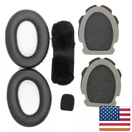 Partcare Ear Pads Headband Cushion Foam Mic Muff Kits For Bose Aviation Headset X A10 A20 - Ear Pads + Headband + Mic Muff