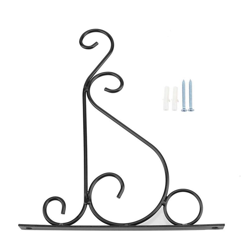 Haofy Plant Hanger Bracket, Iron Plant Hook Hanging Wall Hanger