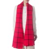 iB-iP Women's Checked Warm Large Oversized Scarf, red
