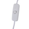 Pleated Table Lamp with Remote Control Modern Beige Fabric Shade
