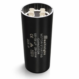 105-126 uf MFD Motor Start Capacitor 220-250VAC Replacement for Compatible with Franklin 1HP, 1.5hp and 2HP Well Pump Control Box 2823008110, 2823018110, 2801084915, 2823018310, 2823508110